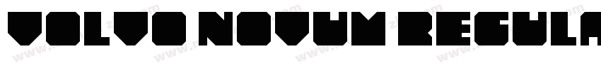 Volvo Novum Regular字体转换